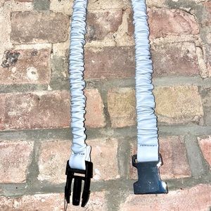 Faux Leather Buckle Belt